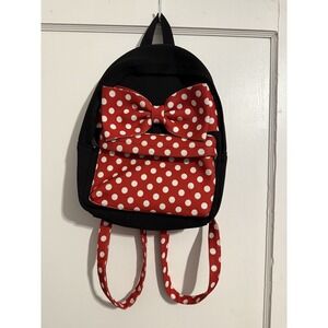 Minnie Mouse Disney Big Bow small Neoprene Backpack